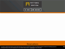 Tablet Screenshot of petittemple.com